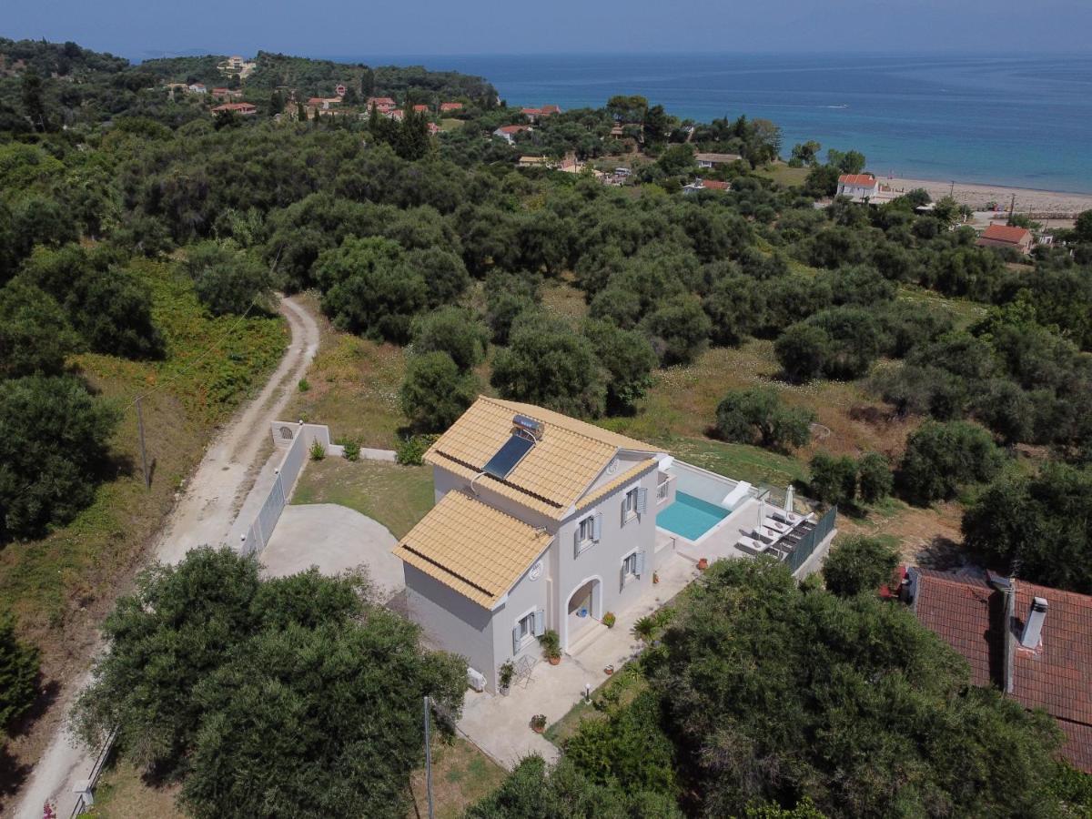 Sea View Private Pool Villa Astrakeri Экстерьер фото